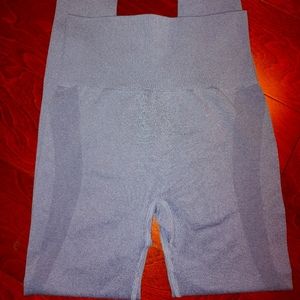 Gray body slimming workout leggings
